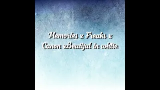 Song: memories x freaks x canon x beautiful in white (remix) piano