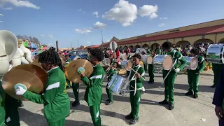 Mildred Osborne Drum Section 2023-24 in Krewe of King Arthur 2024