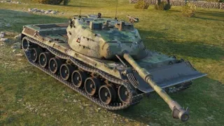 World of Tanks 戰車世界 Kampfpanzer Kpz.  07 P(E) 這場地只要站對點就贏很快