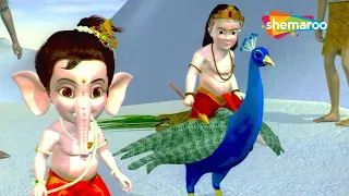 Let's Watch Bal Ganesh ki Kahaniya In 3D Part - 04 | 3D Kahaniya | Shemaroo kids Tamil