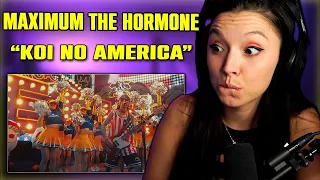 Maximum The Hormone - Koi no America | FIRST TIME REACTION | Music Video