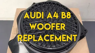 Audi A4 B8 Woofer Replacement 2009-2016