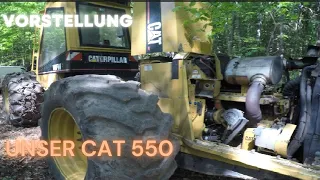 Hier die nachträgliche Cat 550 Vorstellung, Valtra und Kesla kommen im 2. Teil