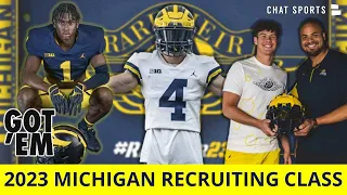 Michigan Football 2023 Recruiting Class: 21 Signees, Big Ten Rankings, Rumors | National Signing Day
