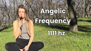 Sound Healing Angelic Frequency 1111 Hz Meditation Music | Shamanic Music