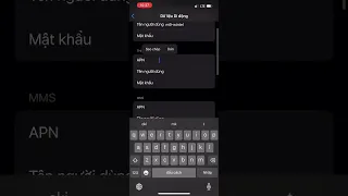 Cách cài APN cho esim trên iPhone để có thể sử dụng mạng