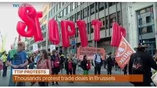 Money Talks: Anti-TTIP protests in Brussels