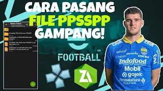 CARA PASANG FILE GAME PPSSPP | EFOOTBALL PES 2022 TERBARU