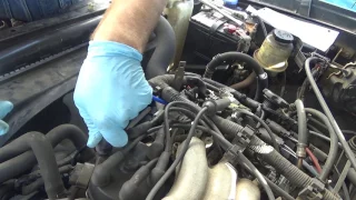 2002 Nissan Frontier Crew Cab SE Spark Plugs and Wires Change