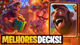 MELHORES DECKS DE CORREDOR DO CLASH ROYALE 🐷