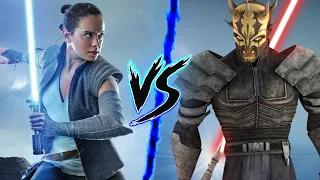 Rey VS Savage Opress - Who Wins? ⚔️🔥