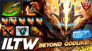 iLTW Juggernaut Beyond Godlike 7.34 - Dota 2 Pro Gameplay [Watch & Learn]