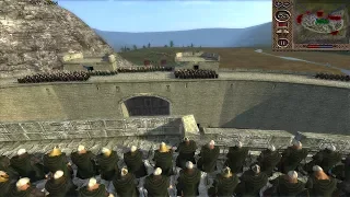 CHAOS AT HELMS DEEP - Siege of Hornburg - Third Age Reforged (3v4)