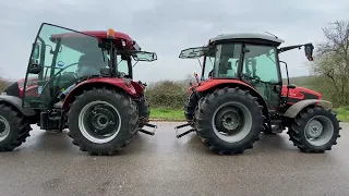 SAME DORADO 65 vs CASE IH JX65E