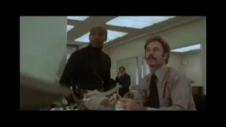 Bruce Dern gets told off for being a smart ass in The Laughing Policeman 1973