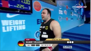 2015 European Weightlifting, +105 kg