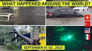 WHAT HAPPENED AROUND THE WORLD? september 01-02, 2023 flood, Typhoon, meteor