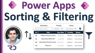 Power Apps Sort and Filter on Multiple Columns