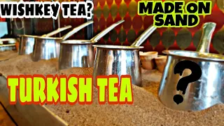 Turkish Tea | Made On Hot Sand🔥 | Whiskey Tea | Kashmiri Tea In Indore | Spoons of Indore