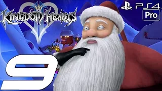Kingdom Hearts 2 HD - Gameplay Walkthrough Part 9 - Christmas Town  & Halloween (PS4 PRO)