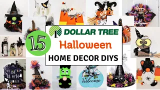 15 DOLLAR TREE HALLOWEEN DIYS (Crafts You Want To Try)  SPOOKY CUTE  HALLOWEEN DIY HOME DECOR IDEAS