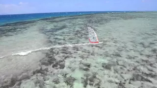 diabolo funboard  windsurfing paradise New Caledonia