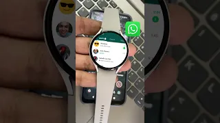 Official Whatsapp On Galaxy Watch #ashortaday #shorts