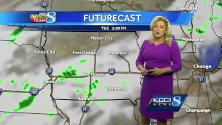 Videocast: Heavy rain, gusty winds expected with overnight showers
