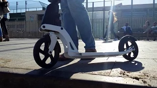 Kickin' Barcelona on the Kleefer Pure Scooter
