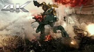 Transformers 5 El ultimo caballero: Llegada de Cade Yeager/Bee vs drones/Español Latino/4K-UHD