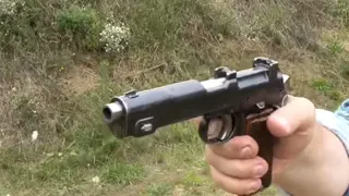 Steyr M1912 cz 1  Пистолет с обоймой