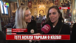 İşte açılışı yapılan o kilise!