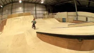 Kriss Kyle and the new BSD TrailOrPark frame BMX