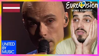 Dons - Hollow | Latvia 🇱🇻 | National Final Performance | Eurovision 2024 | SPANISH GUY REACTS