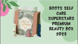 Boots Self Care Superstars Premium Beauty Box 2023