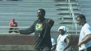 Jeremiah Owusu- Koramoah's first football camp in the U.S. at the place where it all started