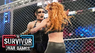 Lynch and Ripley duke it out inside WarGames: Survivor Series: WarGames (WWE Network Exclusive)