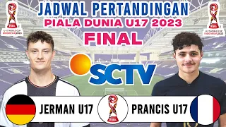 Jadwal Final Piala Dunia U17 2023 - Jerman vs Prancis - Piala Dunia U17 2023 Indonesia