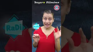 Pronunciación en alemán || Bayern München ⚽🥅