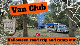 Shevanigans Van Club Howin' Halloween Road Trip & Campout - Swim Shop 4x4 Vans