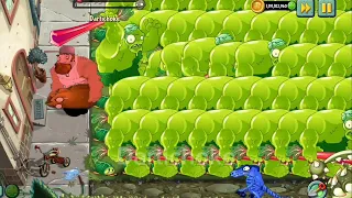 Various full screen Plants PowerUp VS Crazy Dave（pvz2 ）【Dartichoke】