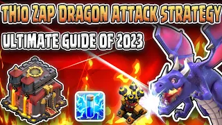 TH10 Zap Dragon Attack Strategy 2023 | Best Town Hall 10 War and Farming Strategy in Clash of Clans