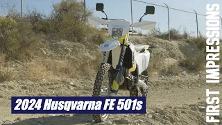 2024 Husqvarna FE-501s | Whiskey Throttle Media