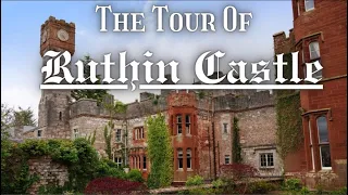 The Tour Of Ruthin Castle. North Wales