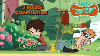 Zip Zip *The garden of the Year* 3 hours Season 1 - COMPILATION - Cartoon for kids