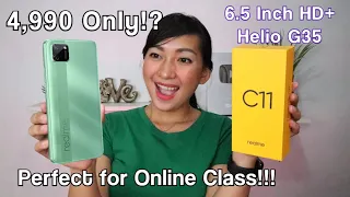 REALME C11 : UNBOXING & FULLREVIEW(ML,BATTERY,CAMERA,HEATING & SPECS)