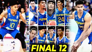 Gilas Pilipinas Official ‘final 12-man lineup’ REVEALED, Abando o Kiefer?