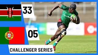 KENYA vs PORTUGAL Rugby 7s Men's Challenger Series 2024 Munich Germany