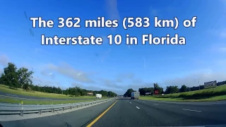 Welcome to Florida -  Interstates 10 West