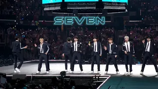 ZEROBASEONE dancing to Super Shy, S-Class, That That, Beatbox and Seven at KCON LA 2023 Full Cut